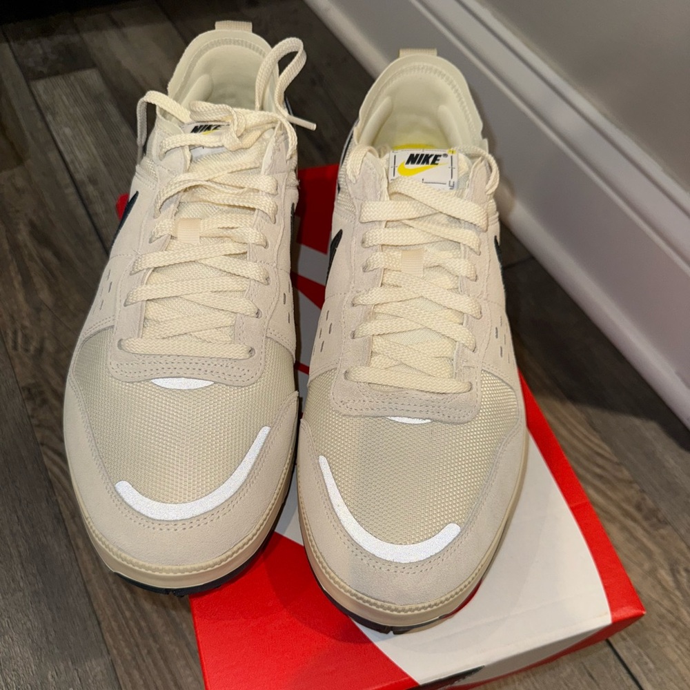 Nike Men's Cream and Black Sneakers City Size 10.5 NWB - Picture 7 of 8
